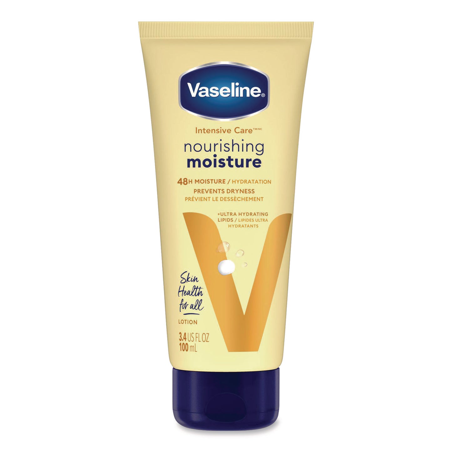 Vaseline® Intensive Care Essential Healing Body Lotion, 3.4 oz Squeeze Tube (UNI04448EA)