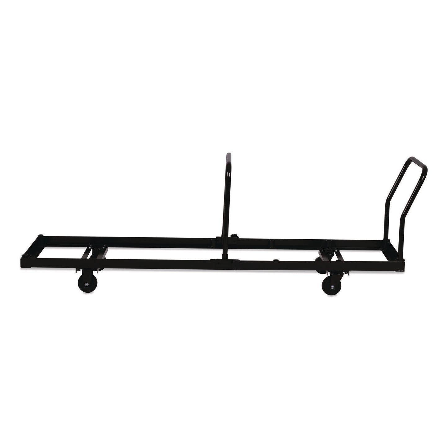 NPS® Folding Chair Dolly For Vertical Storage, Metal, 1,100 lb Capacity, 19.25" x 81" x 38.5", Brown (NPSDY35)