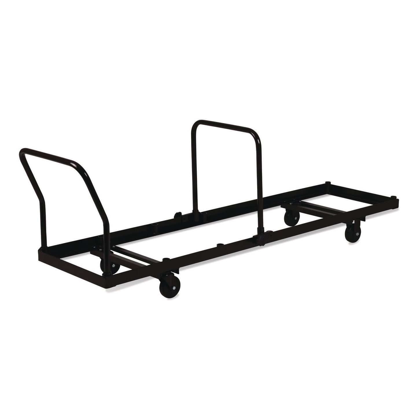 NPS® Folding Chair Dolly For Vertical Storage, Metal, 1,100 lb Capacity, 19.25" x 81" x 38.5", Brown (NPSDY35)