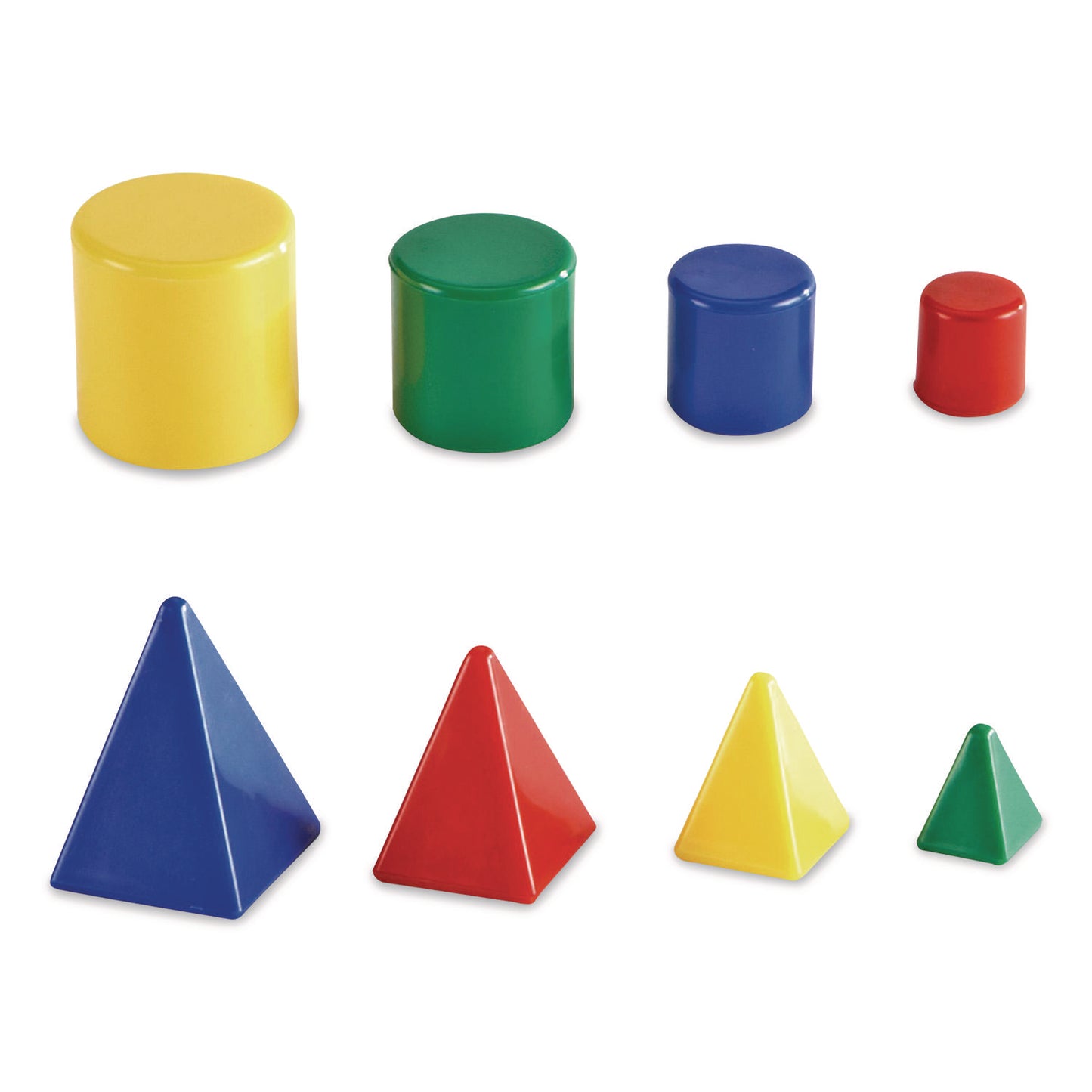 Learning Resources® Mini GeoSolids, Grades K to 5, 32 Pieces (LRNLER0913)