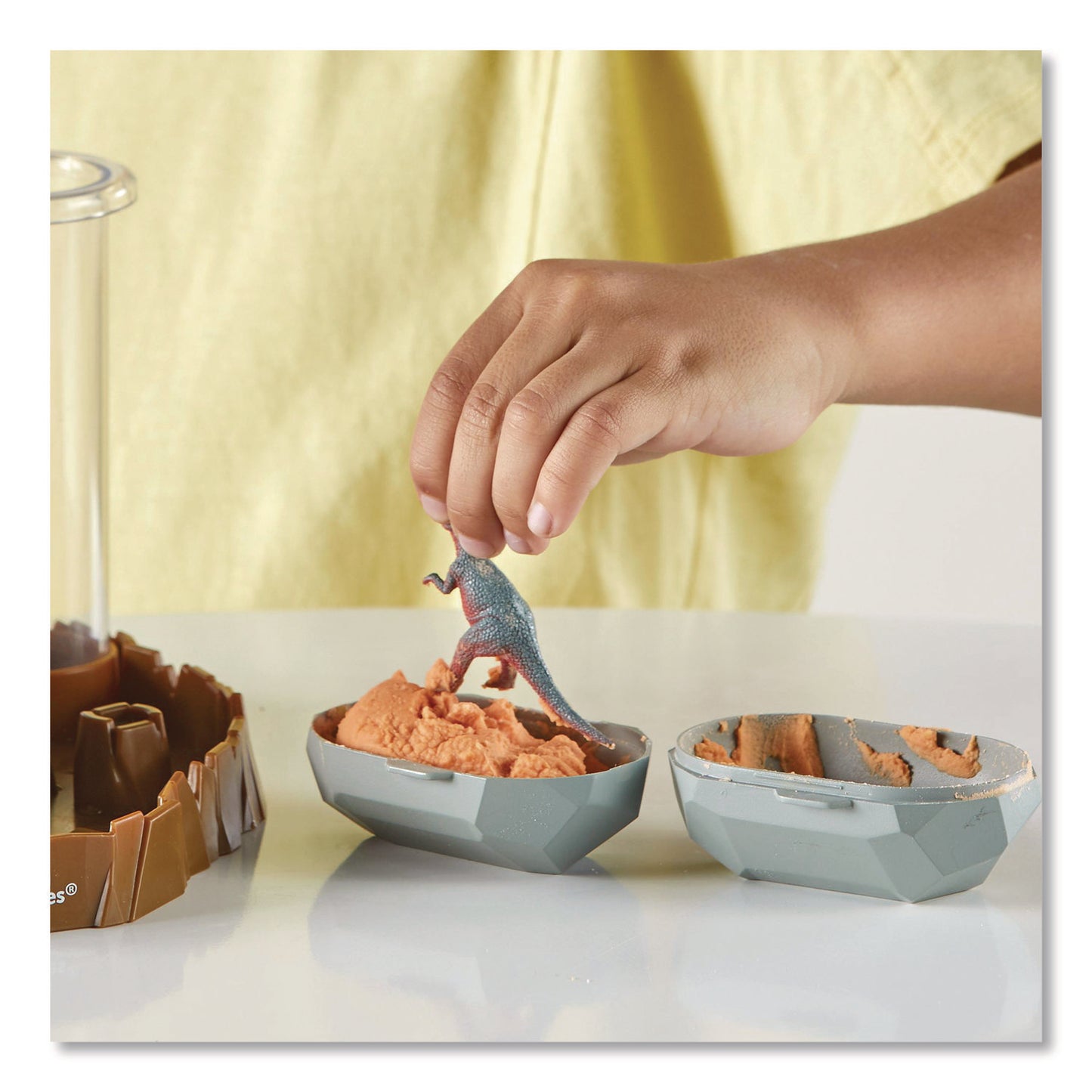 Learning Resources® Fizzy Volcano Preschool Science Lab, Grades Pre-K to 2, 13 Pieces (LRNLER2895)