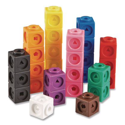 Learning Resources® MathLink Cubes, Grades 1 to 3, 100 Pieces (LRNLER4285)