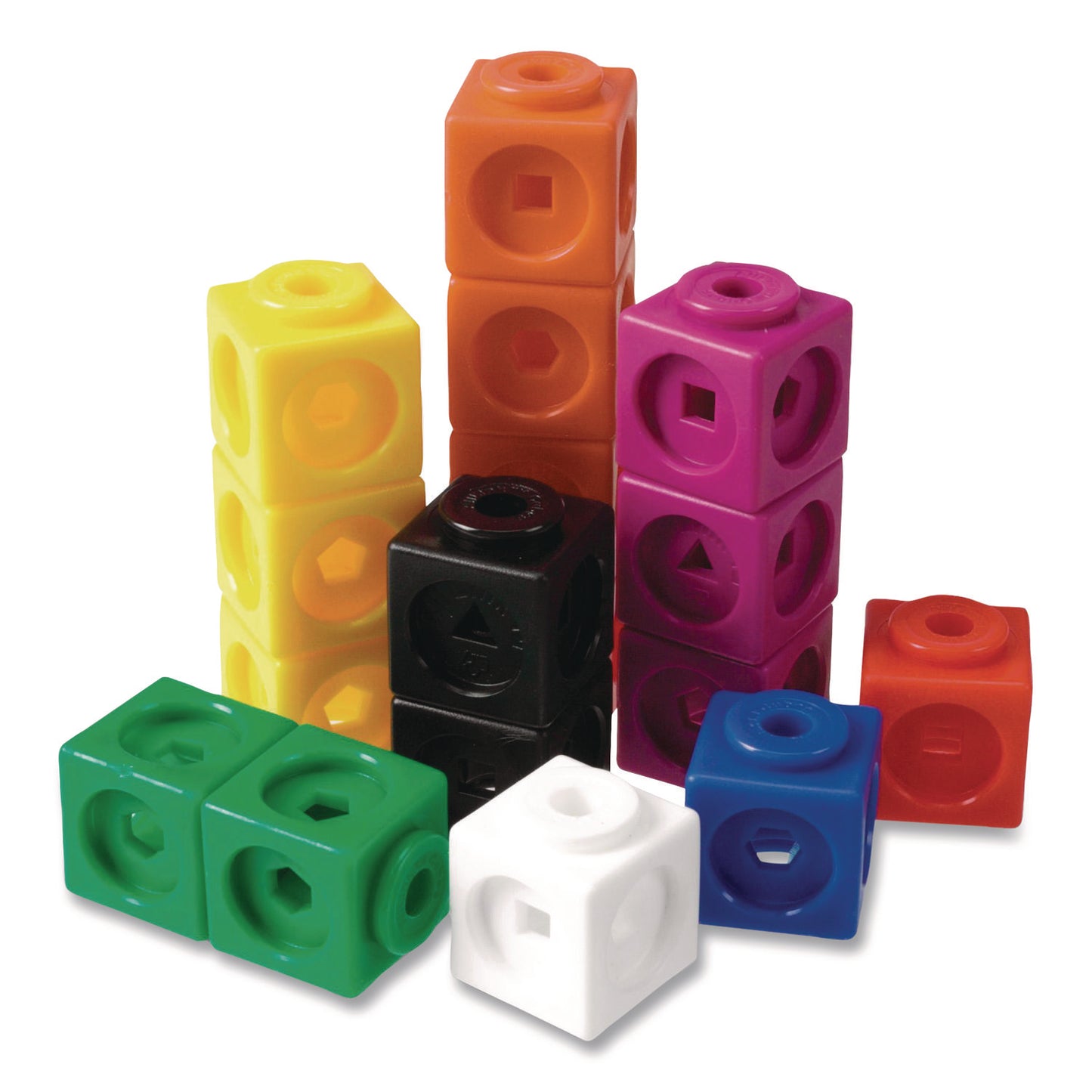 Learning Resources® MathLink Cubes, Grades 1 to 3, 100 Pieces (LRNLER4285)