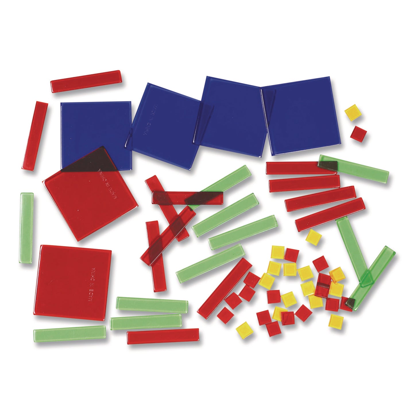 Learning Resources® Algebra Tiles Class Set, Grades 7 to 9, 32 Pieces/Set, 30 Sets (LRNLER7547)