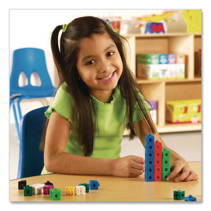 Learning Resources® Snap Cubes, Grades K to 2, 1,000 Pieces (LRNLER7586)