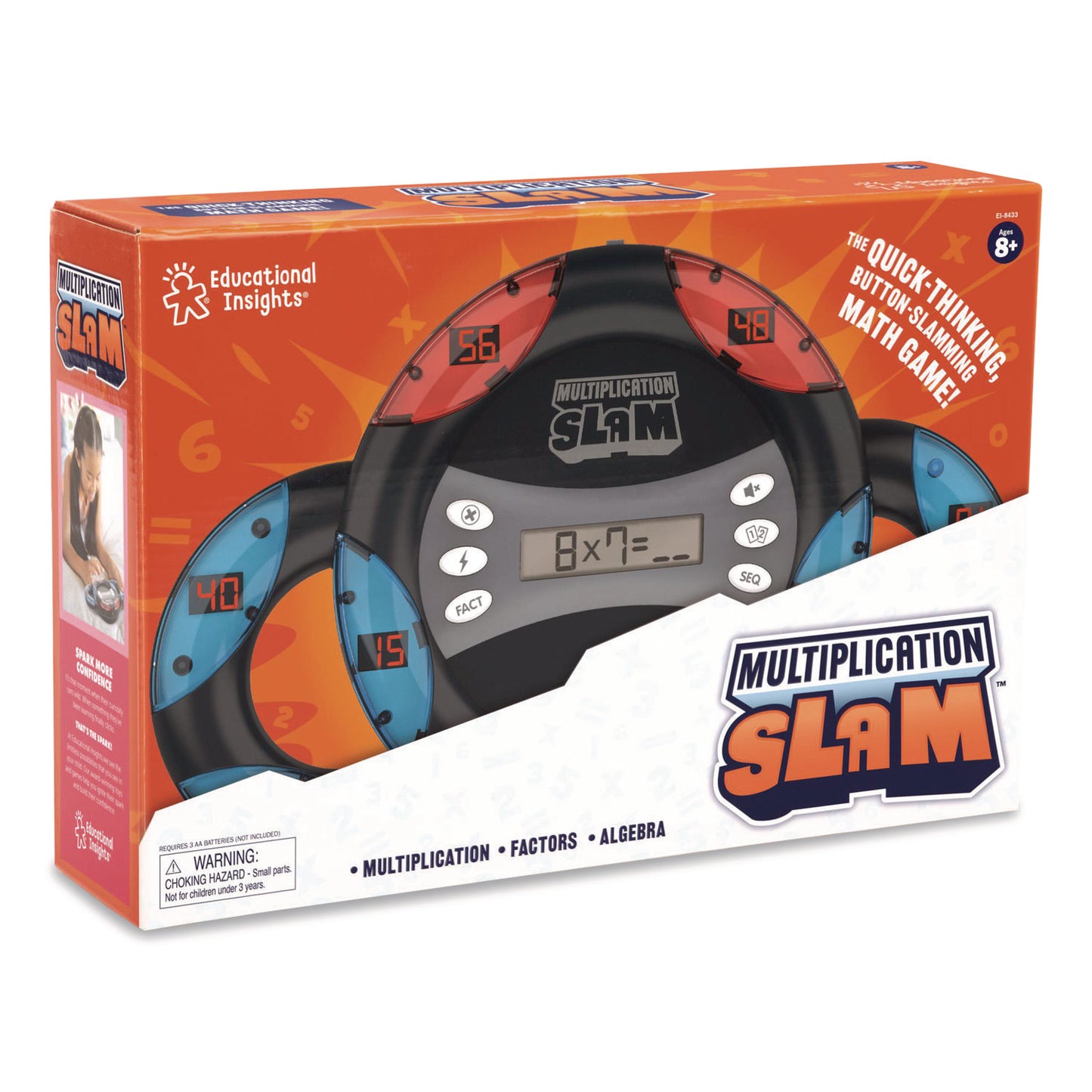 Educational Insights® Multiplication Slam, Five Games Modes, Two Subjects: Multiplication and Division, Grades 3 to 7 (EII8433)