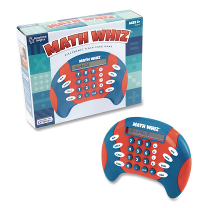 Educational Insights® Math Whiz, Three Game Modes, Four Subjects: Addition, Subtraction, Multiplication and Division, Grades 1 to 5 (EII8897)