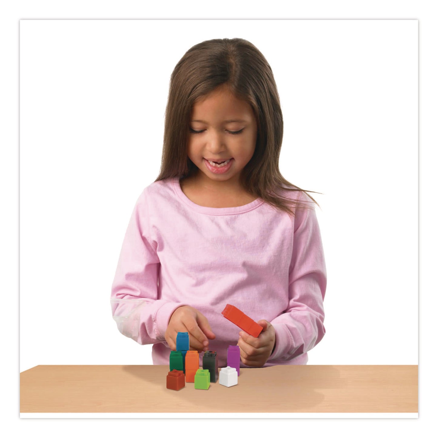 hand2mind® UniLink Linking Cubes, Pre-K to K, 1,000 Pieces (HDM46485)