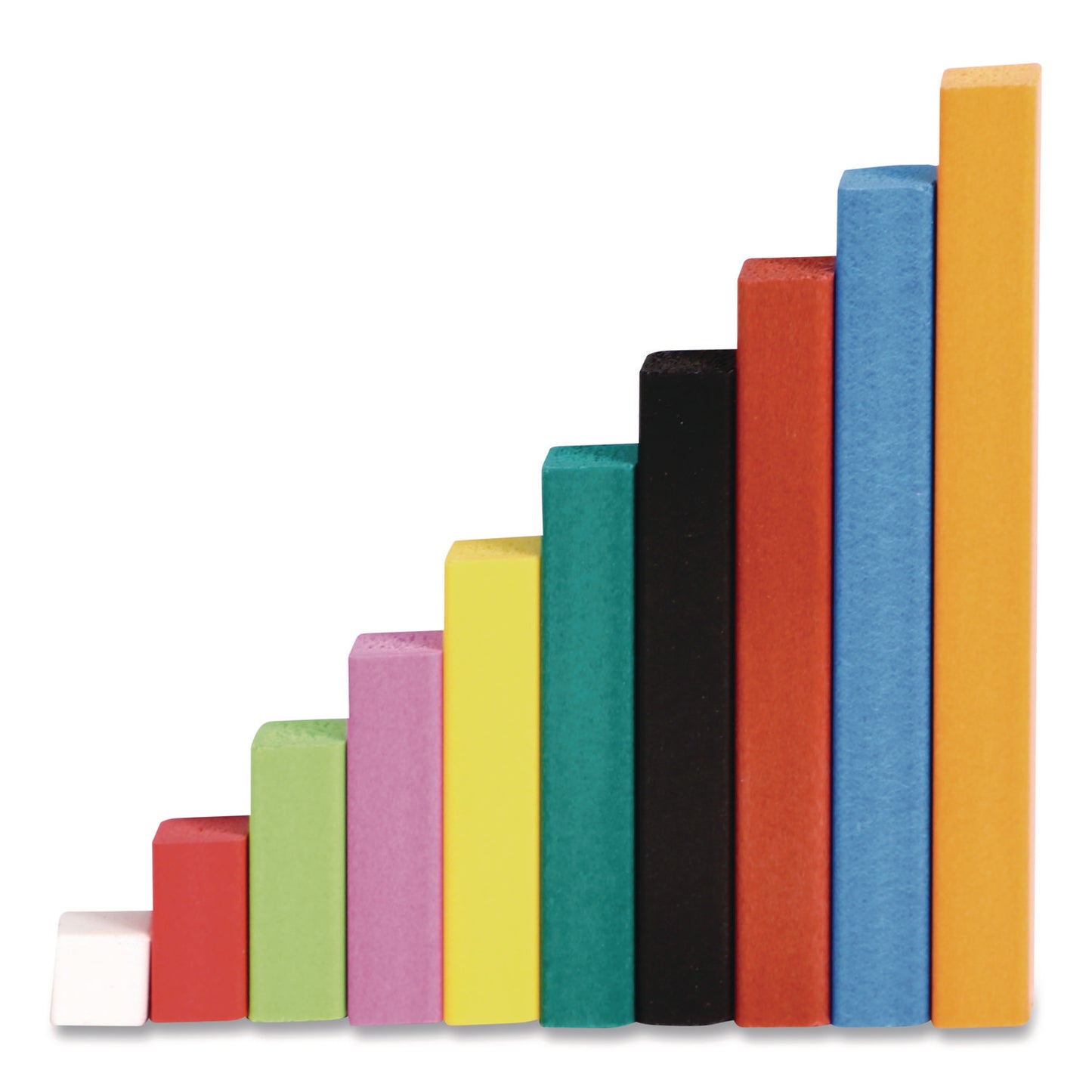 Learning Resources® Cuisenaire Rods Introductory Set, Grades Pre-K to 3, 74 Pieces (LRNLER7500)