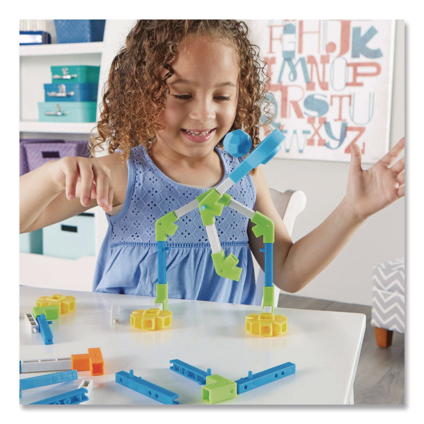 Learning Resources® STEM Explorers Motioneering, Grades K to 2, 56 Pieces (LRNLER9308)