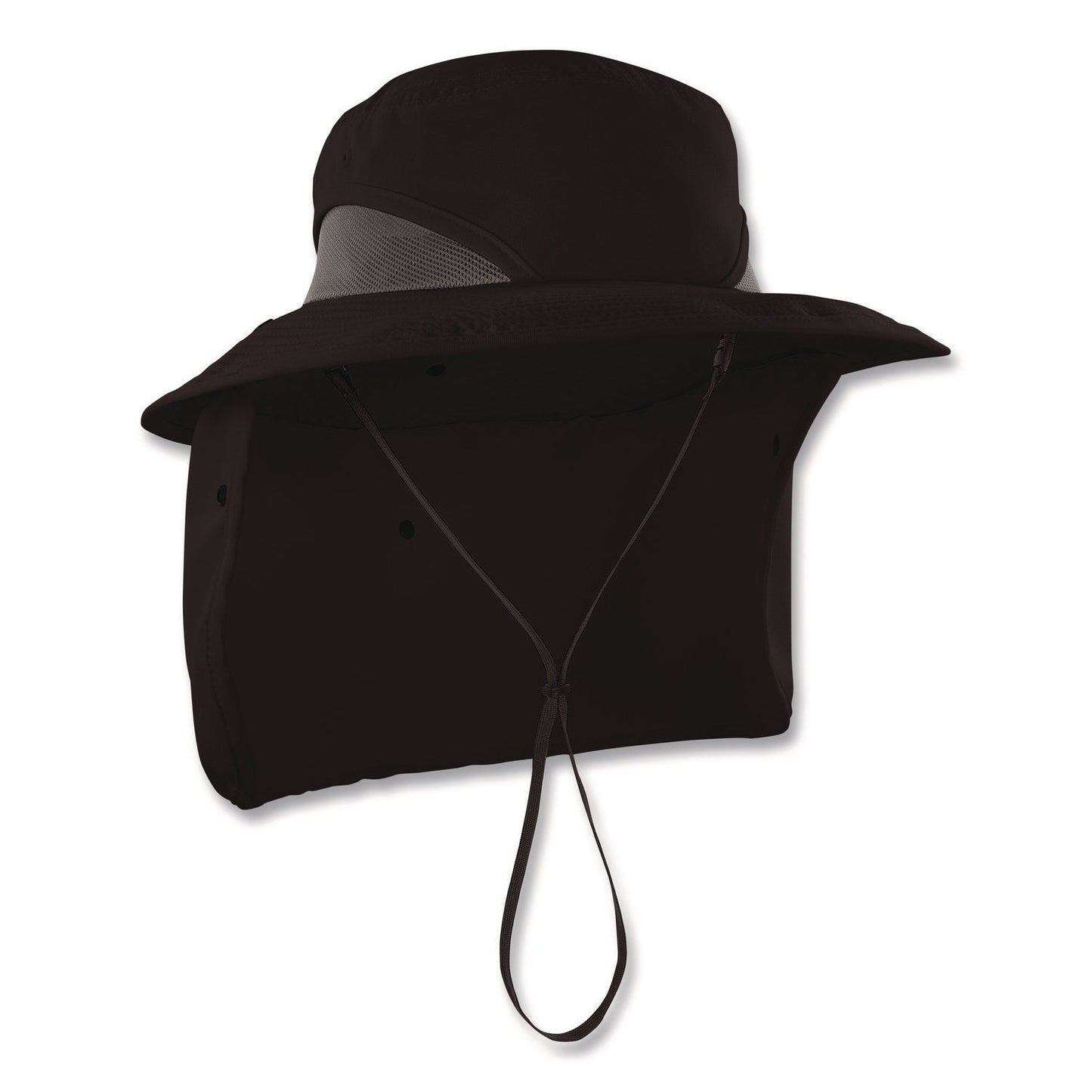 ergodyne®-chill-its-8934-ranger-hat-with-neck-shade-microfiber-polyester-small-medium-black-ego12725_1
