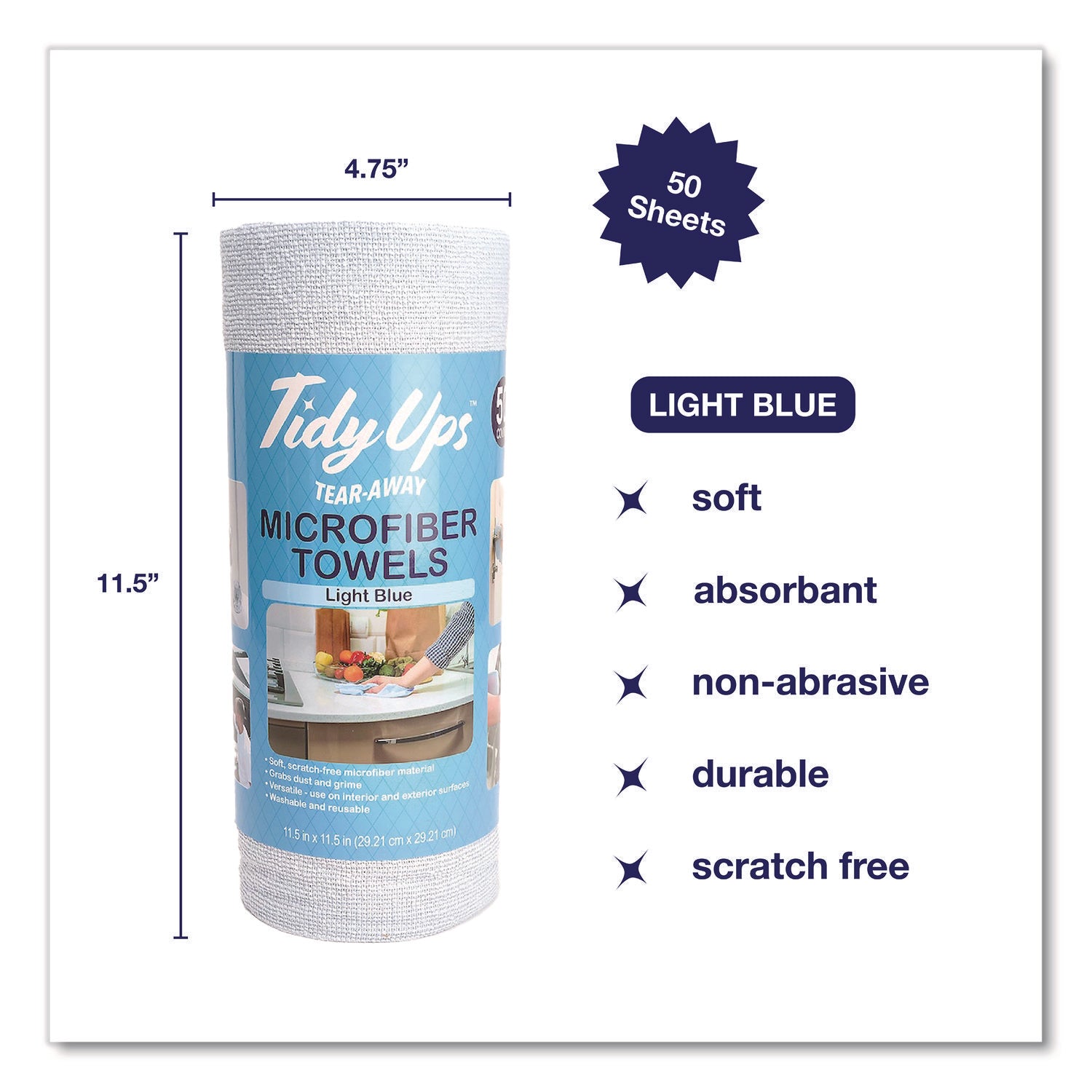 tidyups-microfiber-towel-roll-11-5-x-11-5-blue-50-sheets-roll-ch7tu68093_2