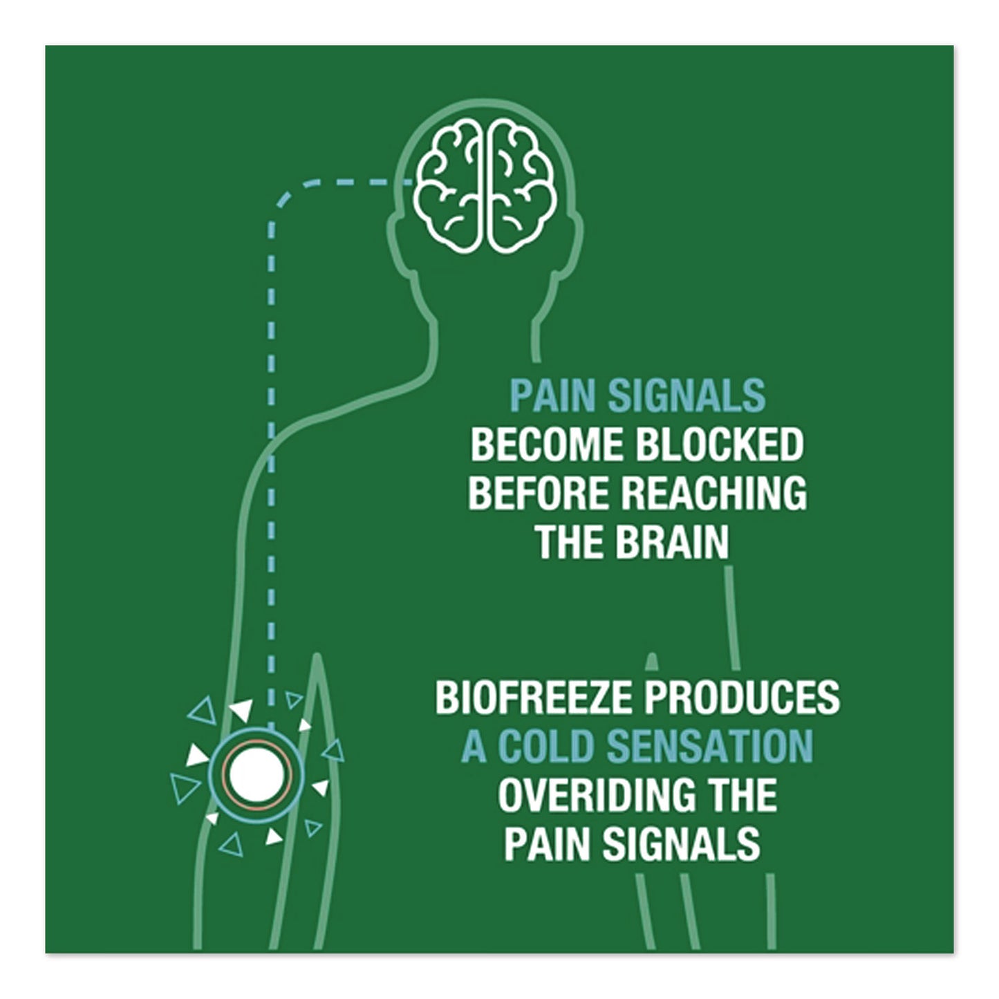 BIOFREEZE® Professional Colorless Topical Analgesic Pain Reliever Gel, 4 oz Tube (BIF420413)