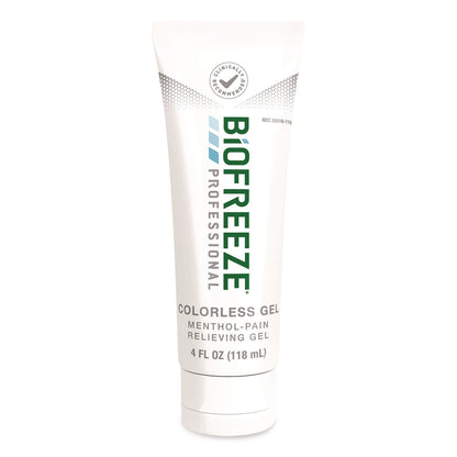 BIOFREEZE® Professional Colorless Topical Analgesic Pain Reliever Gel, 4 oz Tube (BIF420413)