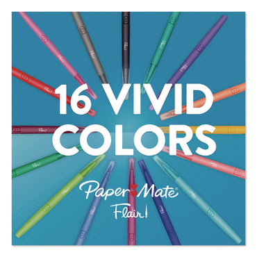 paper-mate®-flair-dual-porous-point-pen-stick-medium-0-7-mm-bullet-pressure-sensitive-brush-assorted-ink-and-barrel-colors-8-pack-san2181604_2