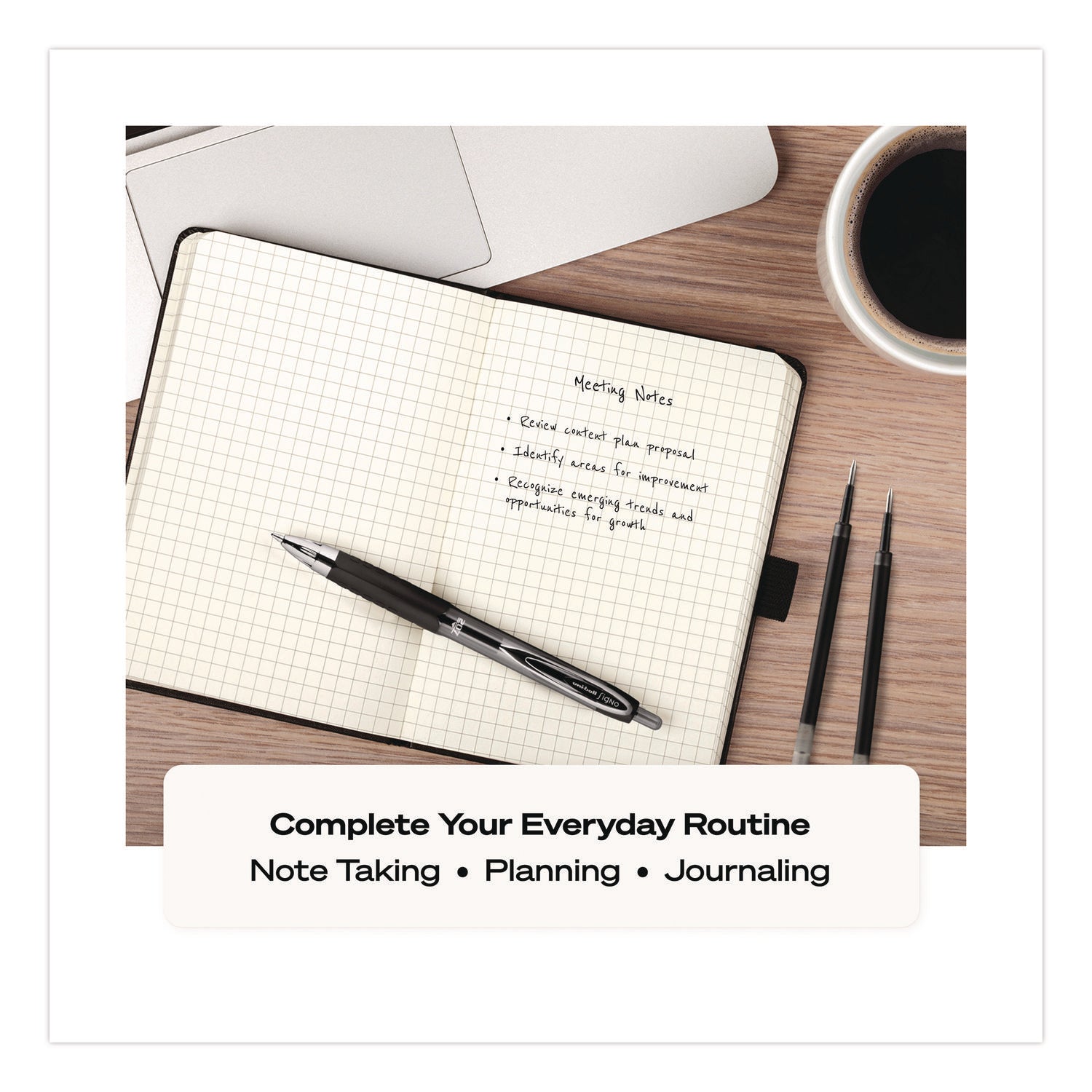 uniball®-signo-207-gel-pen-retractable-fine-0-5-mm-black-ink-smoke-black-barrel-5-pack-ubc1960240_3