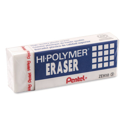 pentel®-hi-polymer-eraser-for-pencil-marks-rectangular-block-white-10-box-penzeh10pc10_3