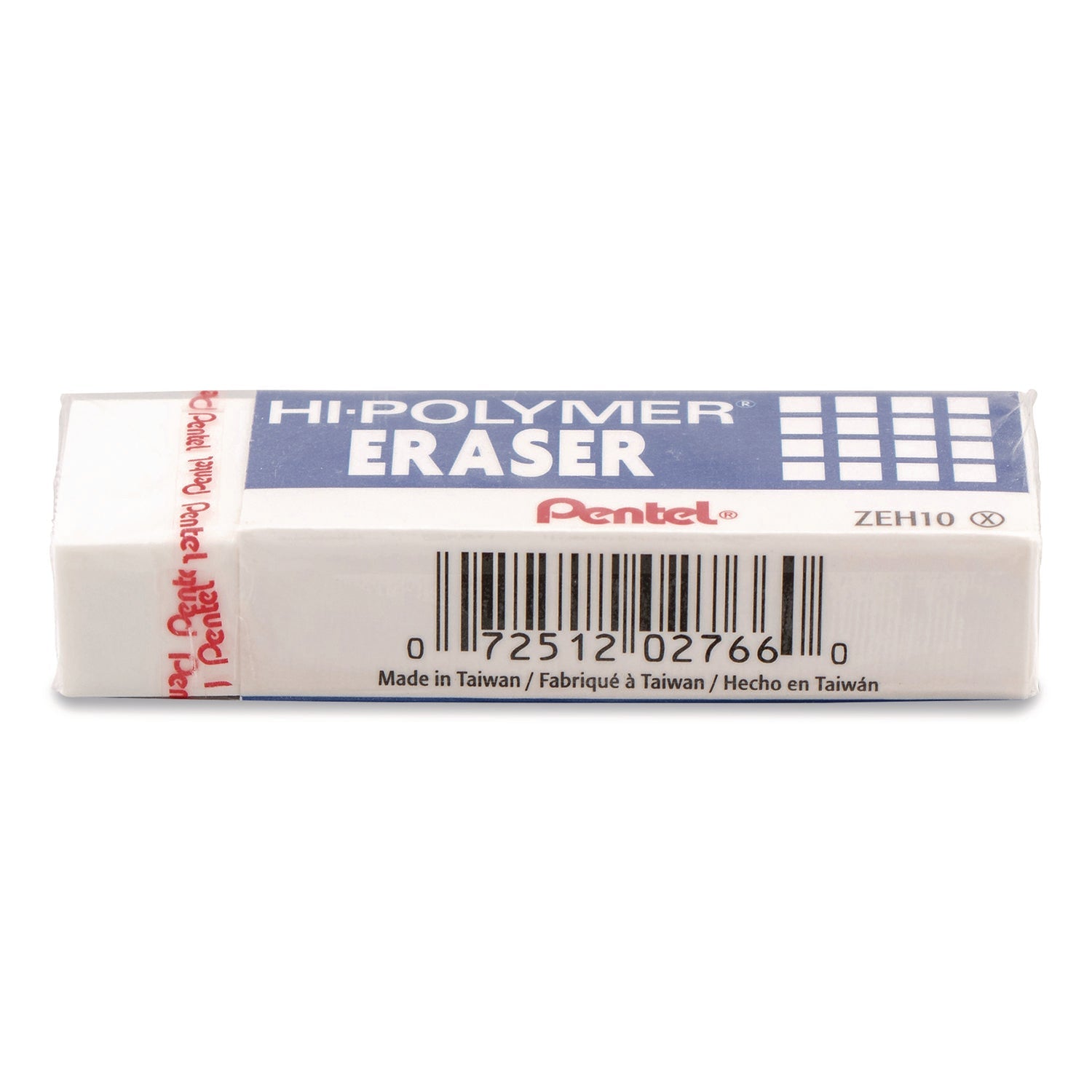 pentel®-hi-polymer-eraser-for-pencil-marks-rectangular-block-white-10-box-penzeh10pc10_4
