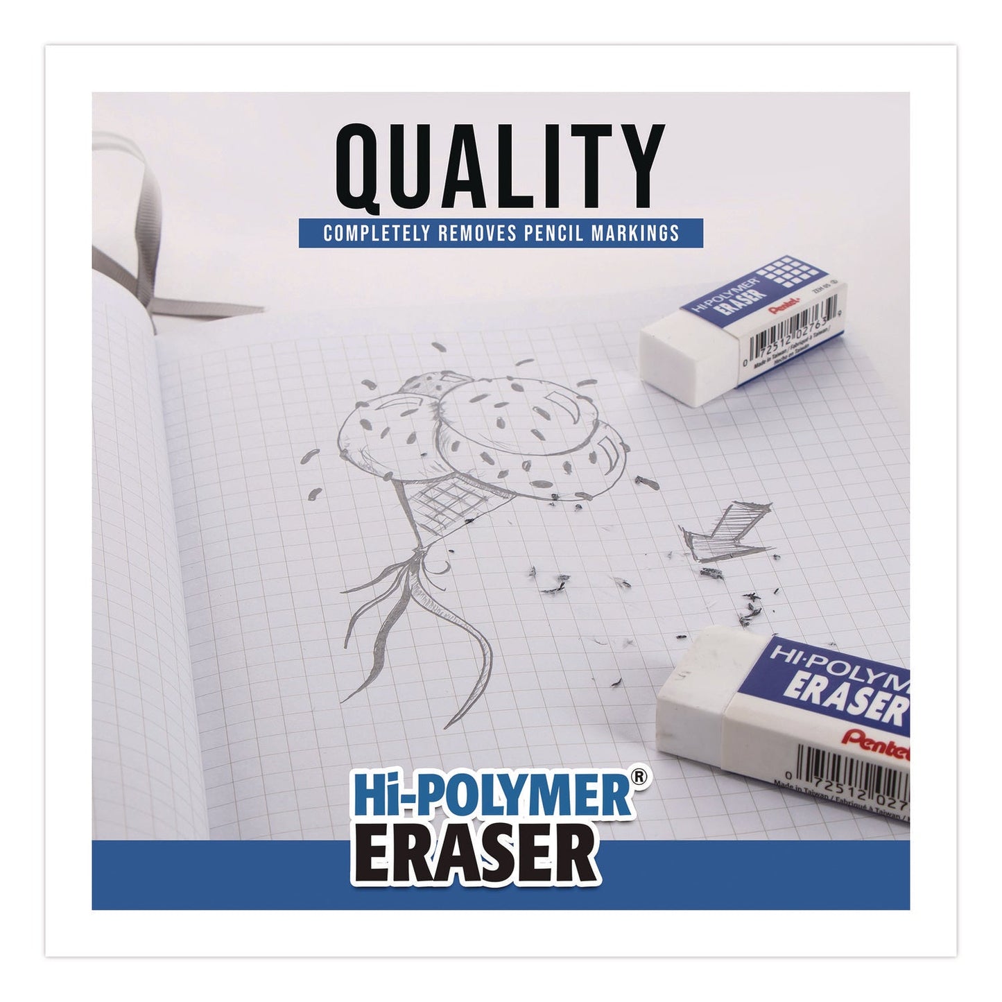pentel®-hi-polymer-eraser-for-pencil-marks-rectangular-block-white-10-box-penzeh10pc10_5