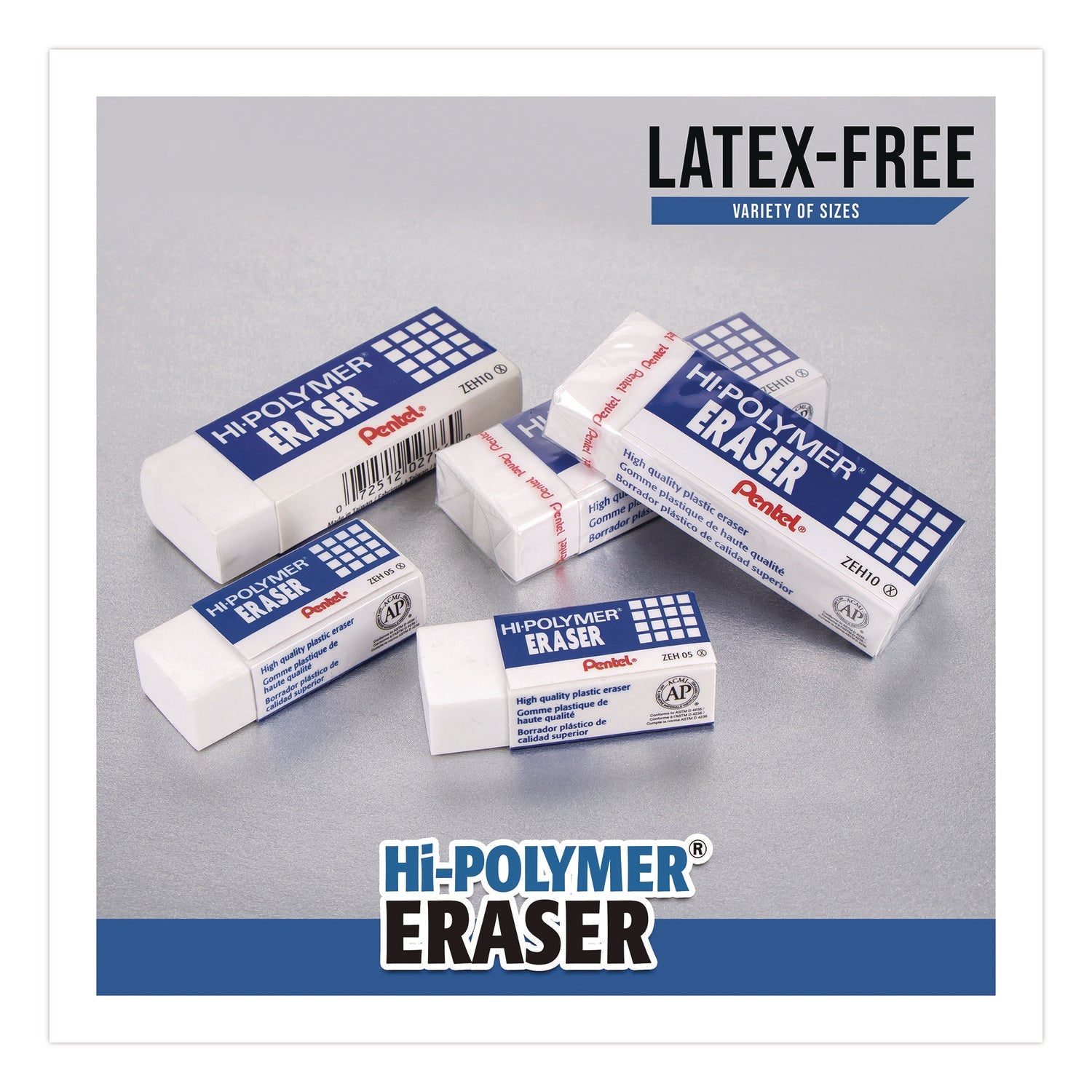 pentel®-hi-polymer-eraser-for-pencil-marks-rectangular-block-white-10-box-penzeh10pc10_6