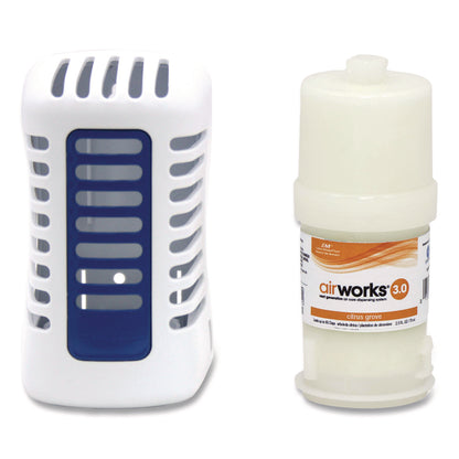 HOSPECO® AirWorks 3.0 Passive Air Freshener, 3 x 5 x 2.9, White (HOSAWPAD)