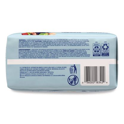 Huggies® Little Swimmers, Size 4, Baby Weight 24 lbs to 34 lbs, Blue, 11/Pack, 8 Packs/Carton (KCM18342)