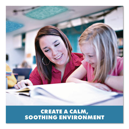 Educational Insights® Fluorescent Light Filter Covers, Rectangular, Seasonal Designs, Blue, 3 Covers (EII1233)
