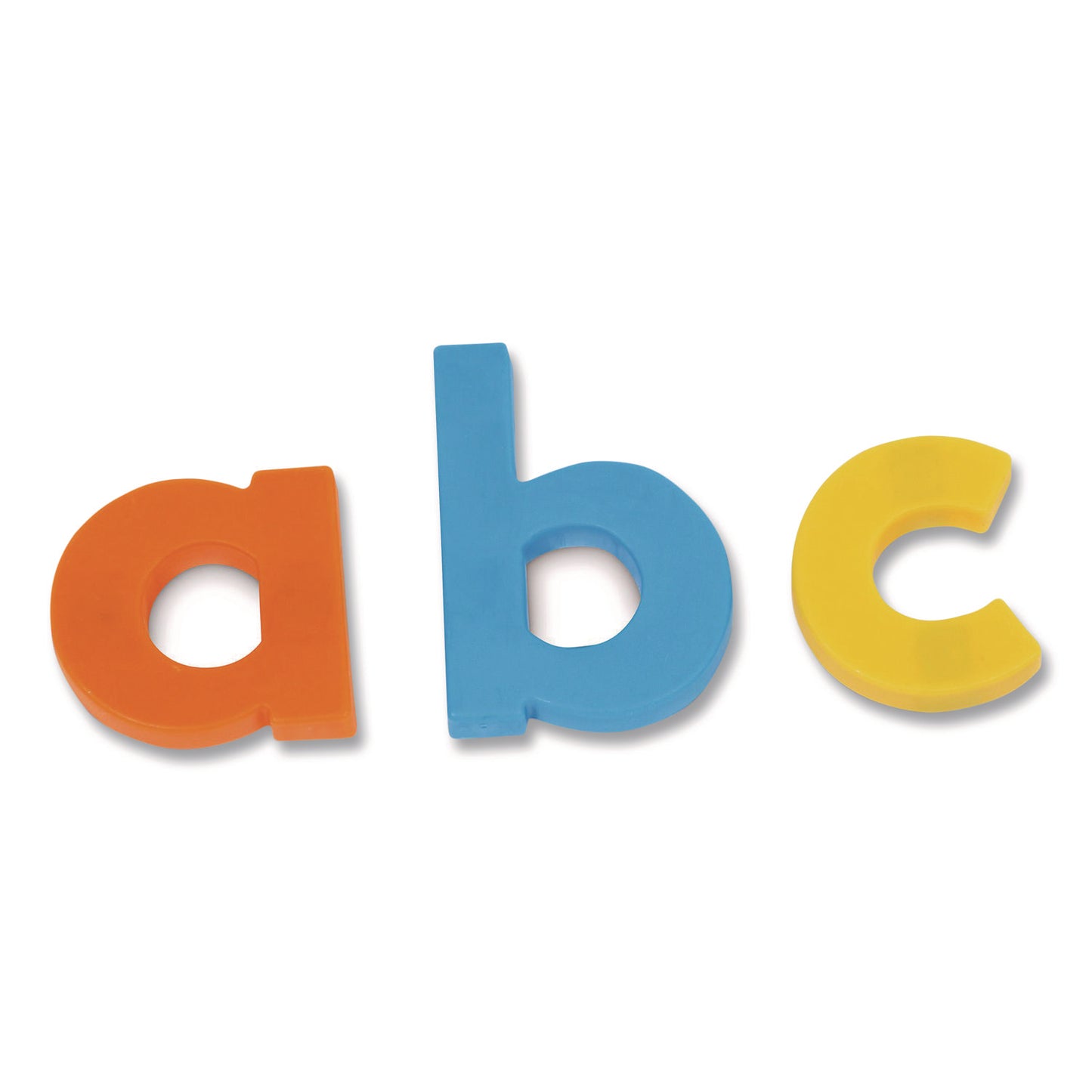 Learning Resources® Jumbo Lowercase Magnetic Letters, 1.5" Tall, Assorted Color Characters, 40 Pieces (LRNLER0451)