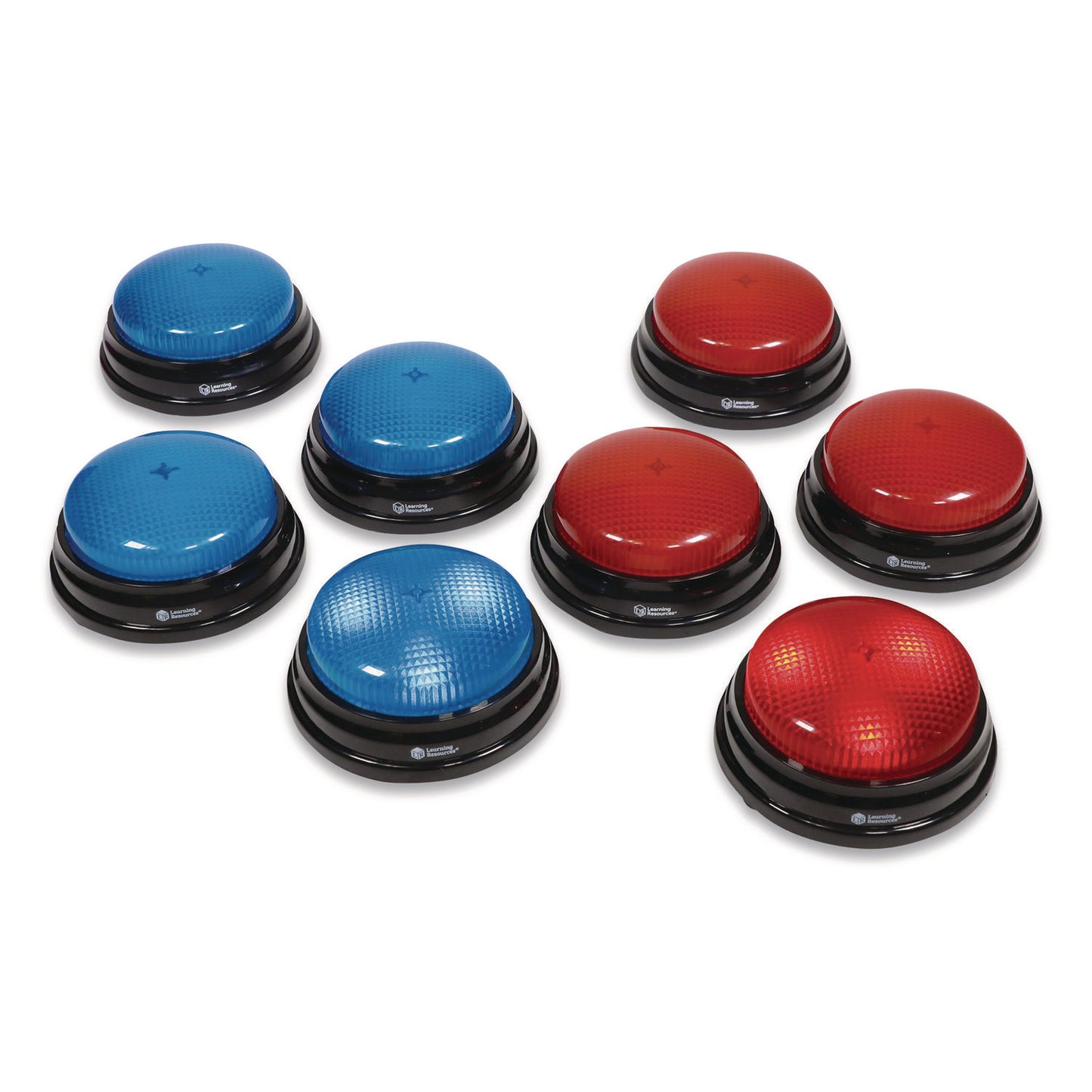 Learning Resources® Team Answer Buzzers, Ages 3 and Up, 4 Buzzers (LRNLER3780)
