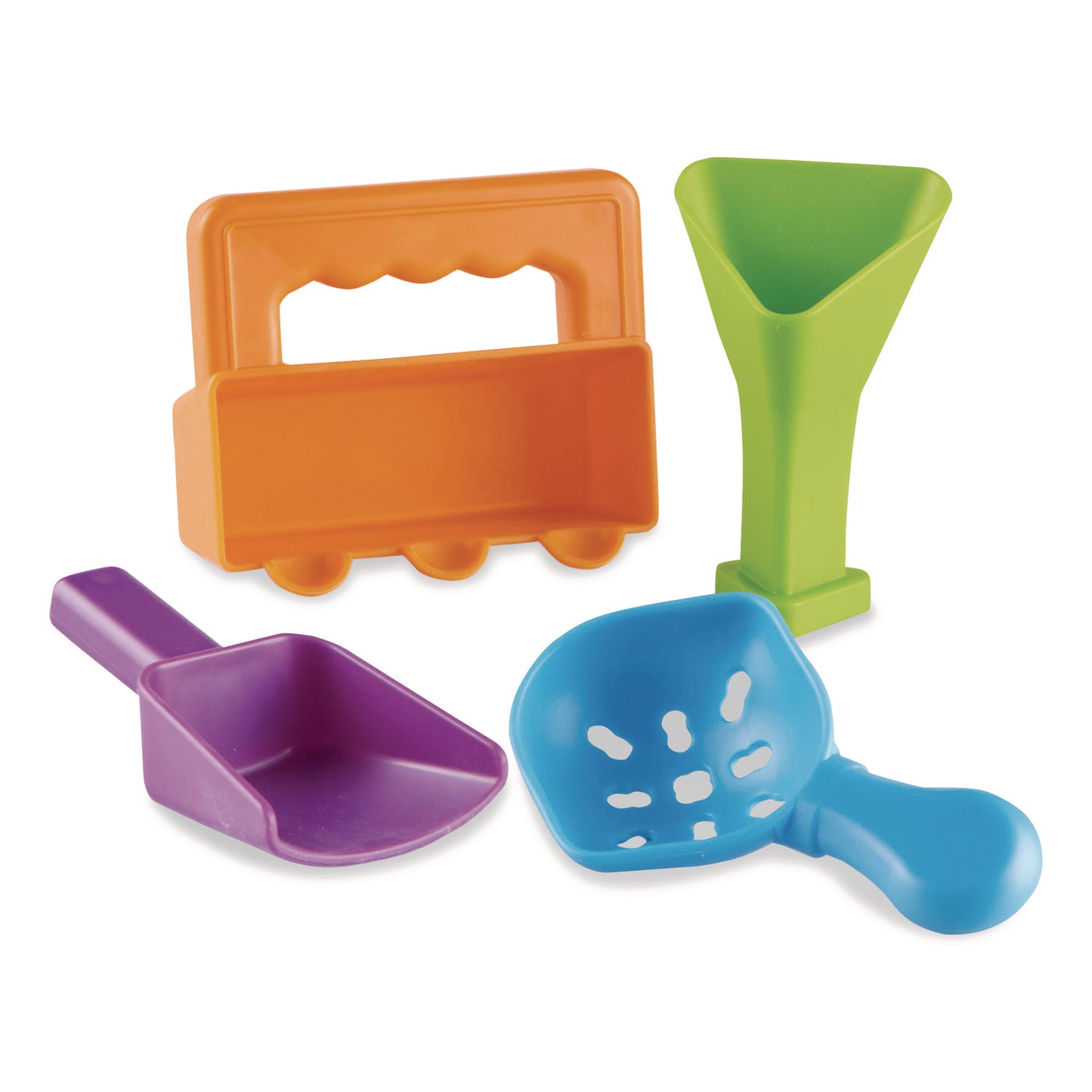 Learning Resources® Helping Hands Sensory Scoops, Grades Pre-K to 2, 4 Pieces (LRNLER5567)