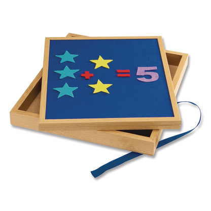 Learning Resources® Double-Sided Tabletop Easel, 15.75" x 17.5", White/Blue Surface (LRNLER7286)