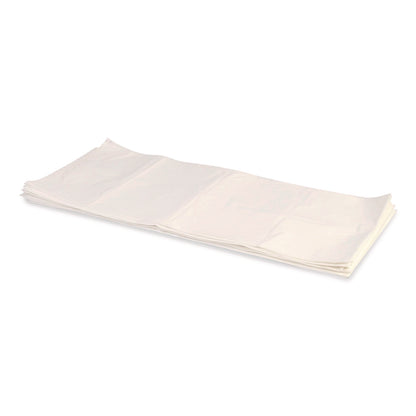 Heritage Linear Low-Density Can Liners, 30 gal, 1.1 mil, 36" x 30", Clear, Flat Pack, 250/Carton (HERH6036SC)