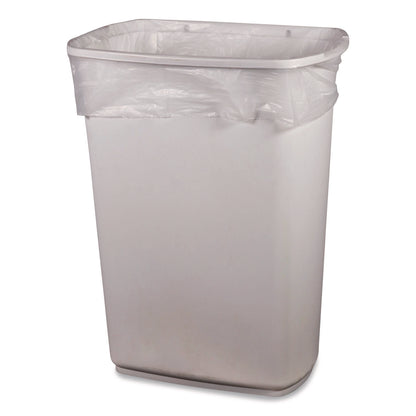 Heritage Linear Low-Density Can Liners, 30 gal, 1.1 mil, 36" x 30", Clear, Flat Pack, 250/Carton (HERH6036SC)