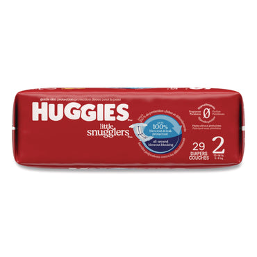 Huggies® Little Snugglers Baby Diapers, Size 2, 12 lbs to 18 lbs, Disney Design, 29 Diapers/Pack, 4 Packs/Carton (KCM49697)