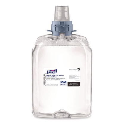 PURELL® HEALTHY SOAP 0.5% PCMX E2 Antimicrobial Foam, Fragrance-Free, 2,000 mL, 2/Carton (GOJ528202CT)