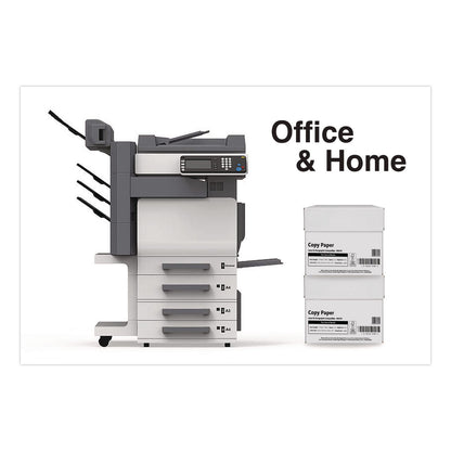 WHITEBOX Office Paper, 92 Bright, 20 lb Bond, 8.5 x 11, White, 500 Sheets/Ream, 10 Reams/Carton, 40 Cartons/Pallet, 21 PLT/Truckload (LPPXG811W9T1)
