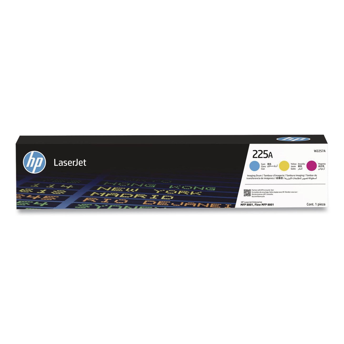 HP W2257A Drum, Cyan/Magenta/Yellow (HEWW2257A)