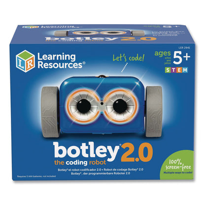 Learning Resources® Botley 2.0 The Coding Robot, Grades K to 6, 46 Pieces (LRNLER2941)