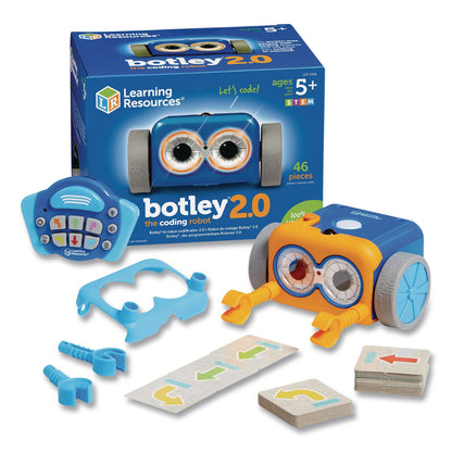 Learning Resources® Botley 2.0 The Coding Robot, Grades K to 6, 46 Pieces (LRNLER2941)