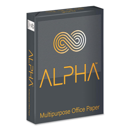 ALPHA™ Office Paper, 92 Bright, 20 lb Bond, 8.5 x 11, White, 500 Sheets/Ream,10 Reams/Carton, 40 CT/Pallet, 21 Pallets/Truckload (LPPALPHA811WT1)