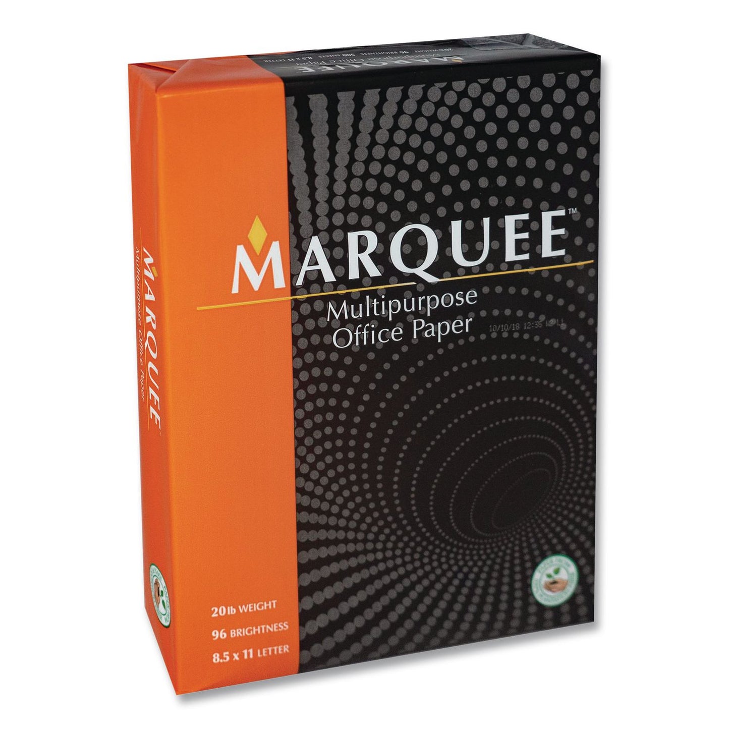 Marquee™ Office Paper, 96 Bright, 20 lb Bond, 8.5 x 11, White, 500 Sheets/Ream, 10 Reams/Carton, 40 Cartons/Pallet, 21 PLT/Truckload (LPPMARQE811WT2)