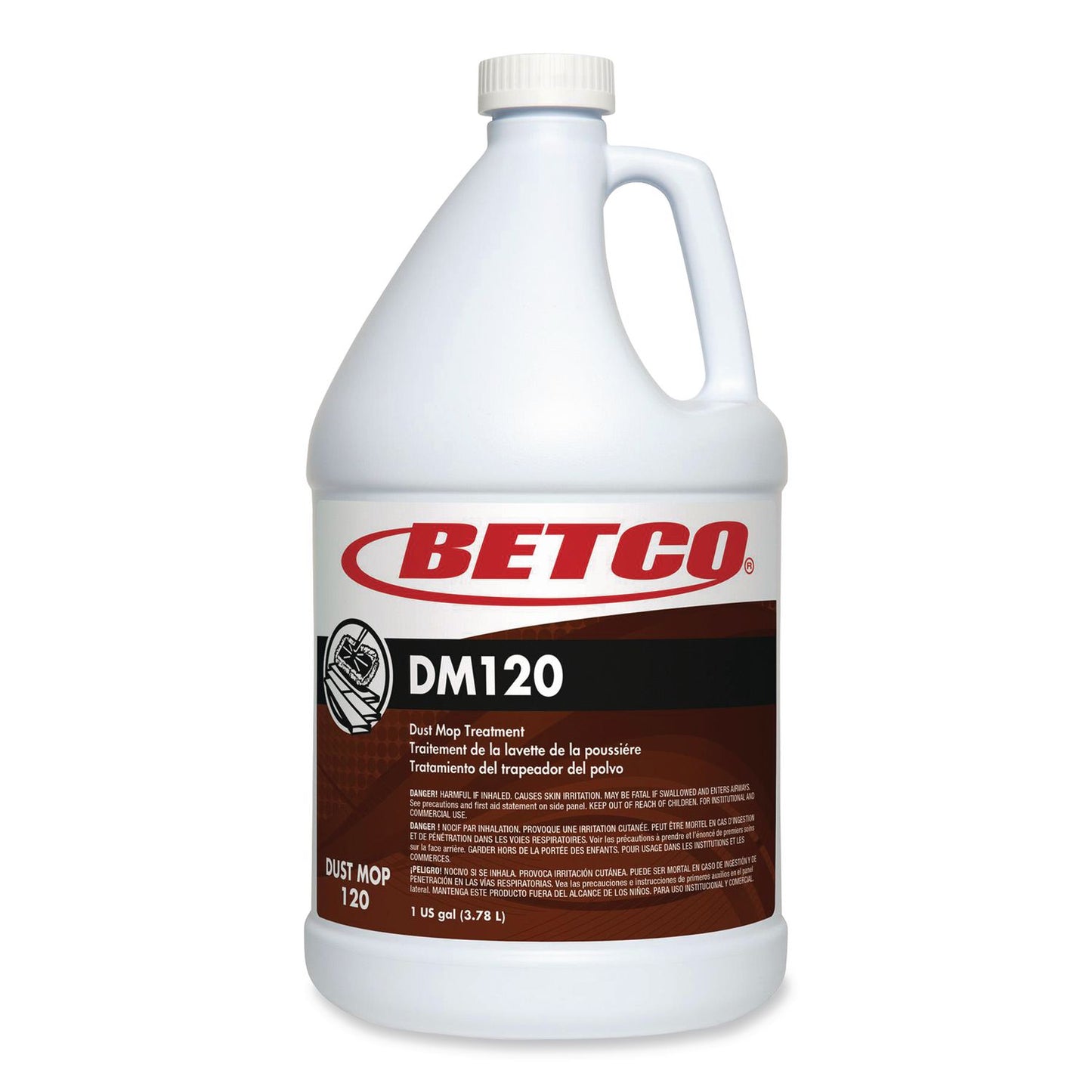 Betco® DM120 Mop Treatment, Banana Scent, 1 gal Bottle, 4/Carton (BET1200400)