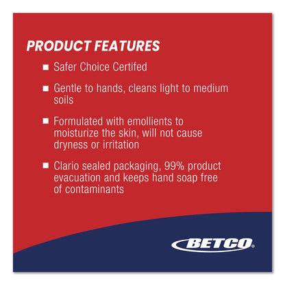 Betco® Lotion Skin Cleanser, Fresh Meadow Scent, 1 gal Bottle, 4/Carton (BET7830400)