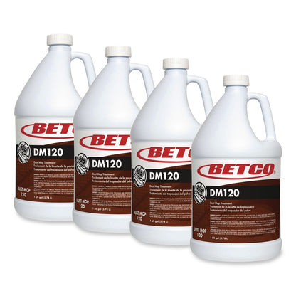Betco® DM120 Mop Treatment, Banana Scent, 1 gal Bottle, 4/Carton (BET1200400)
