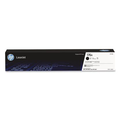 HP HP 176A (W1760A) Black Original LaserJet Toner Cartridge (HEWW1760A)