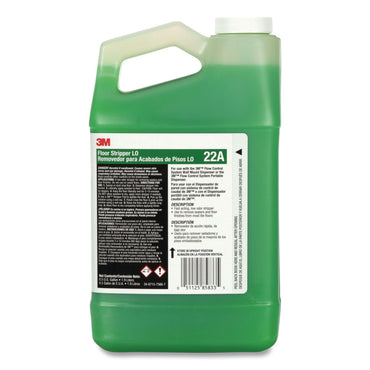 3M™ Floor Stripper LO Concentrate 22A, 0.5 gal Bottle, 4/Carton (MMM22A)