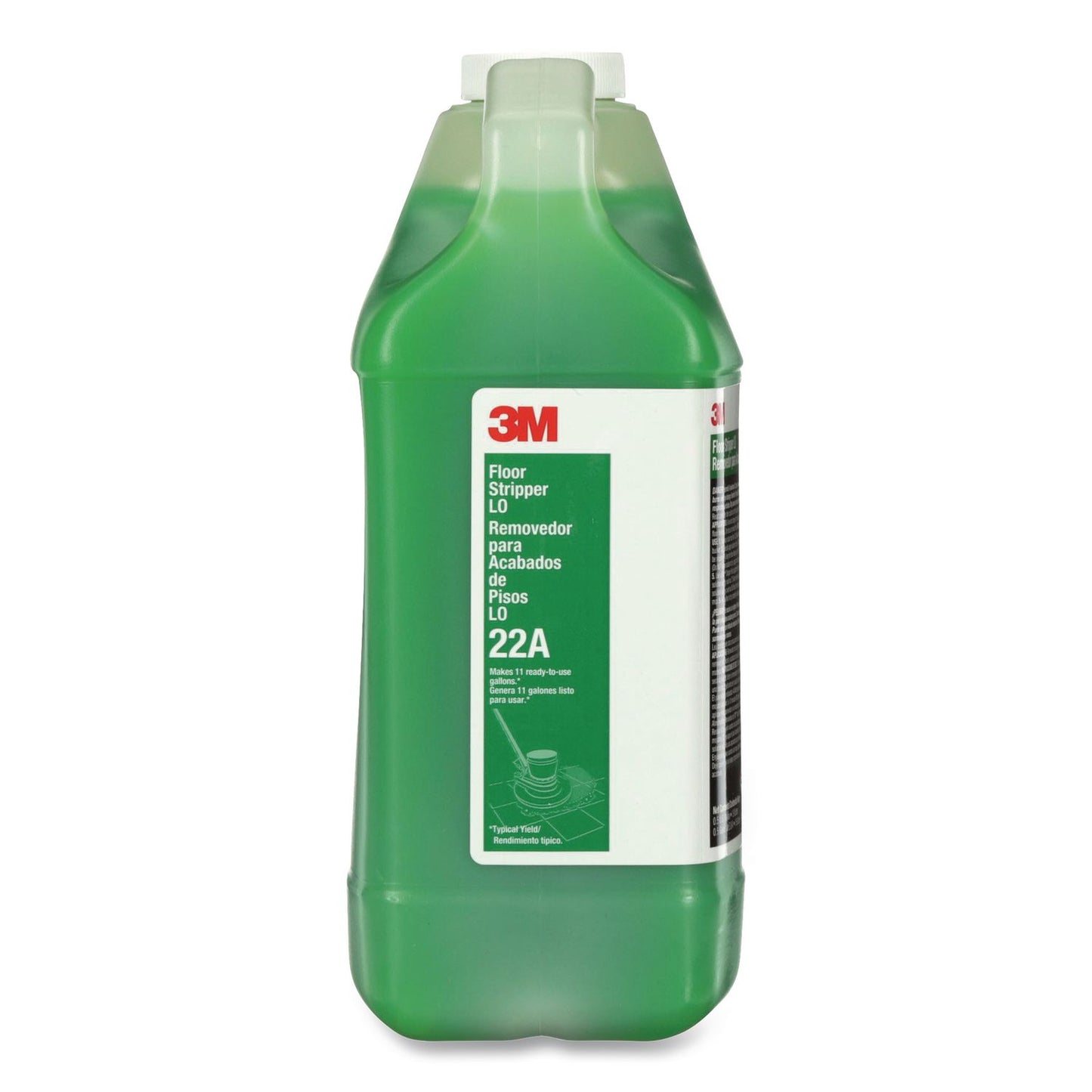 3M™ Floor Stripper LO Concentrate 22A, 0.5 gal Bottle, 4/Carton (MMM22A)
