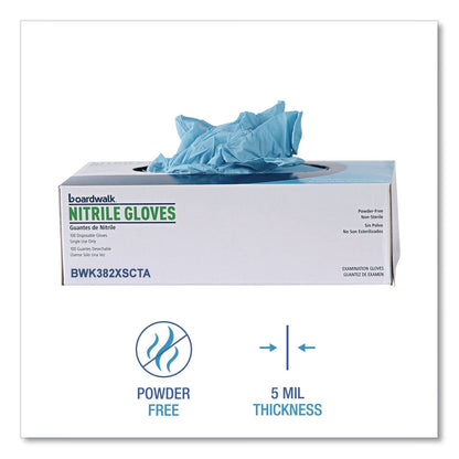 boardwalk®-disposable-examination-nitrile-gloves-powder-free-x-small-5-mil-thick-9-5-long-blue-100-box-10-boxes-carton-bwk382xscta_9