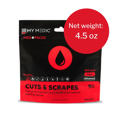 My Medic™ MED PACKS Cuts and Scrapes First Aid Kit Pouch (1207803_EA)