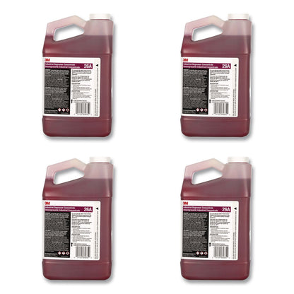 3M™ Industrial Degreaser Concentrate 26A, 0.5 gal Bottle, 4/Carton (MMM26A)